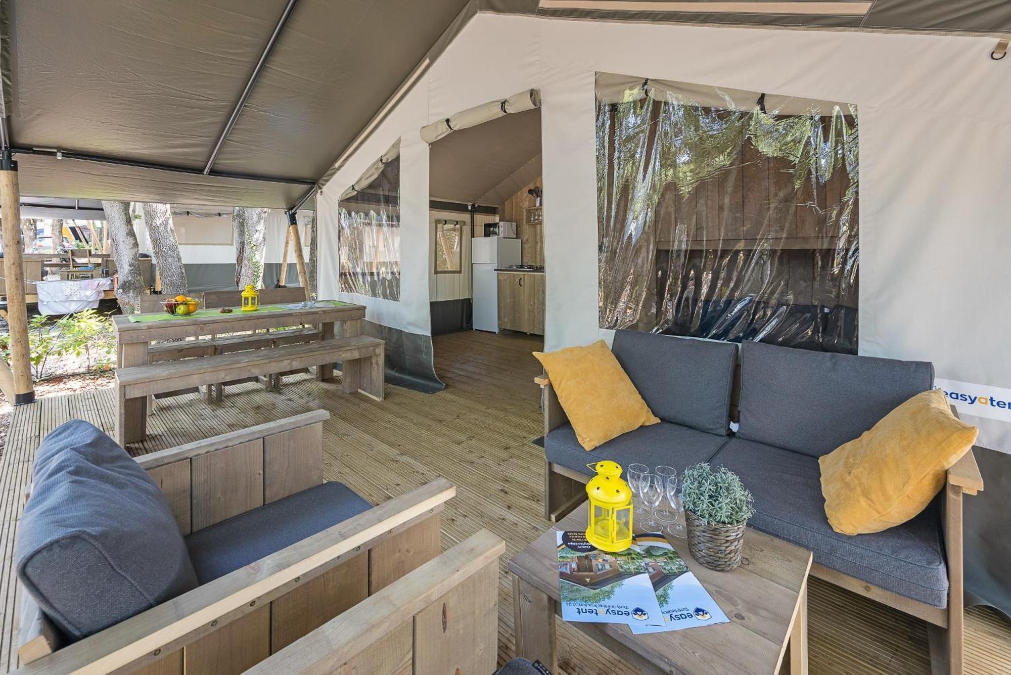 Campo de lujo Easyatent Safari Tent Aminess Maravea