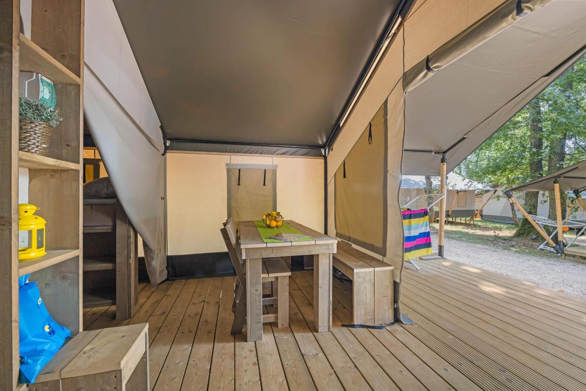 Campo de lujo Easyatent Safari Tent Aminess Maravea *